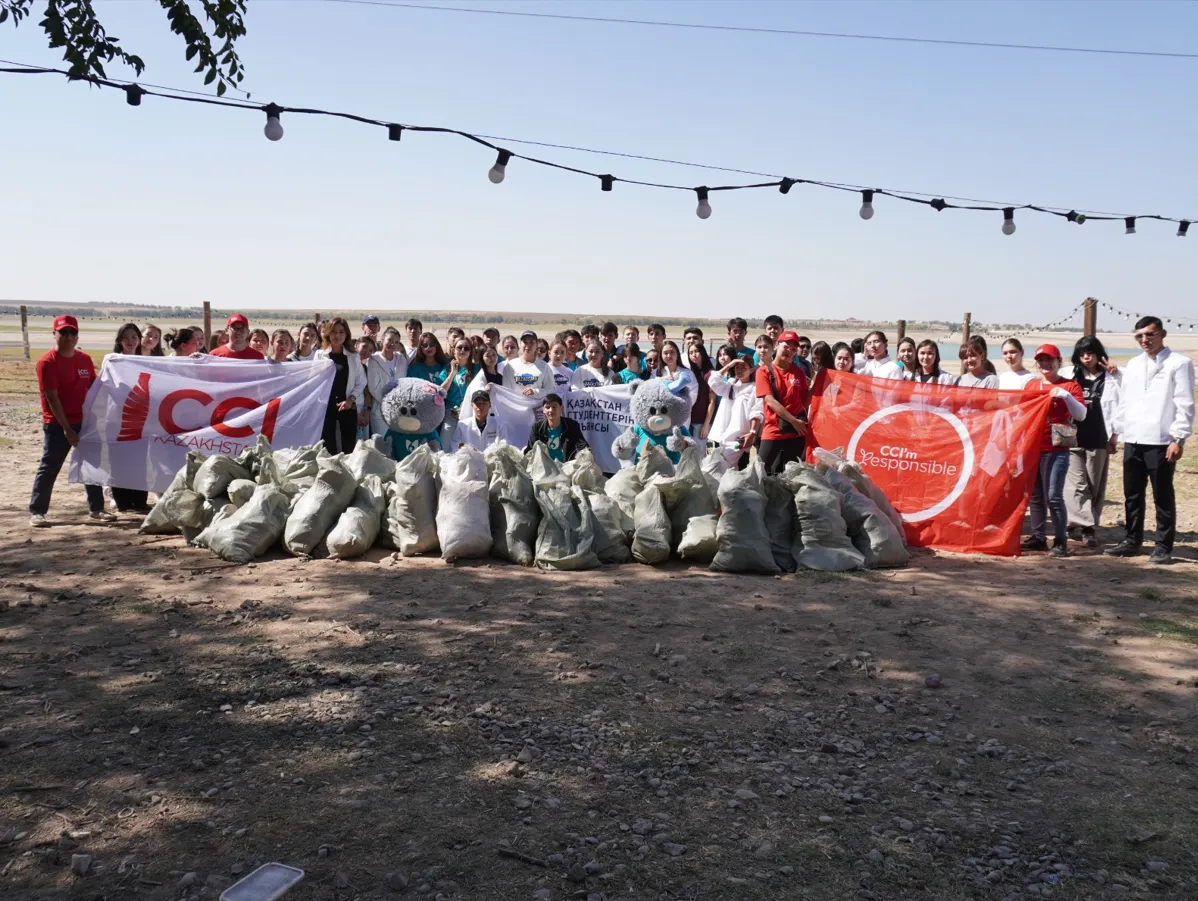Дүниежүзілік тазалық күні аясында CCI Kazakhstan ұйымдастырған экоакцияларға 2000-нан астам қазақстандық қатысты Дүниежүзілік тазалық күні аясында CCI Kazakhstan ұйымдастырған экоакцияларға 2000-нан астам қазақстандық қатысты