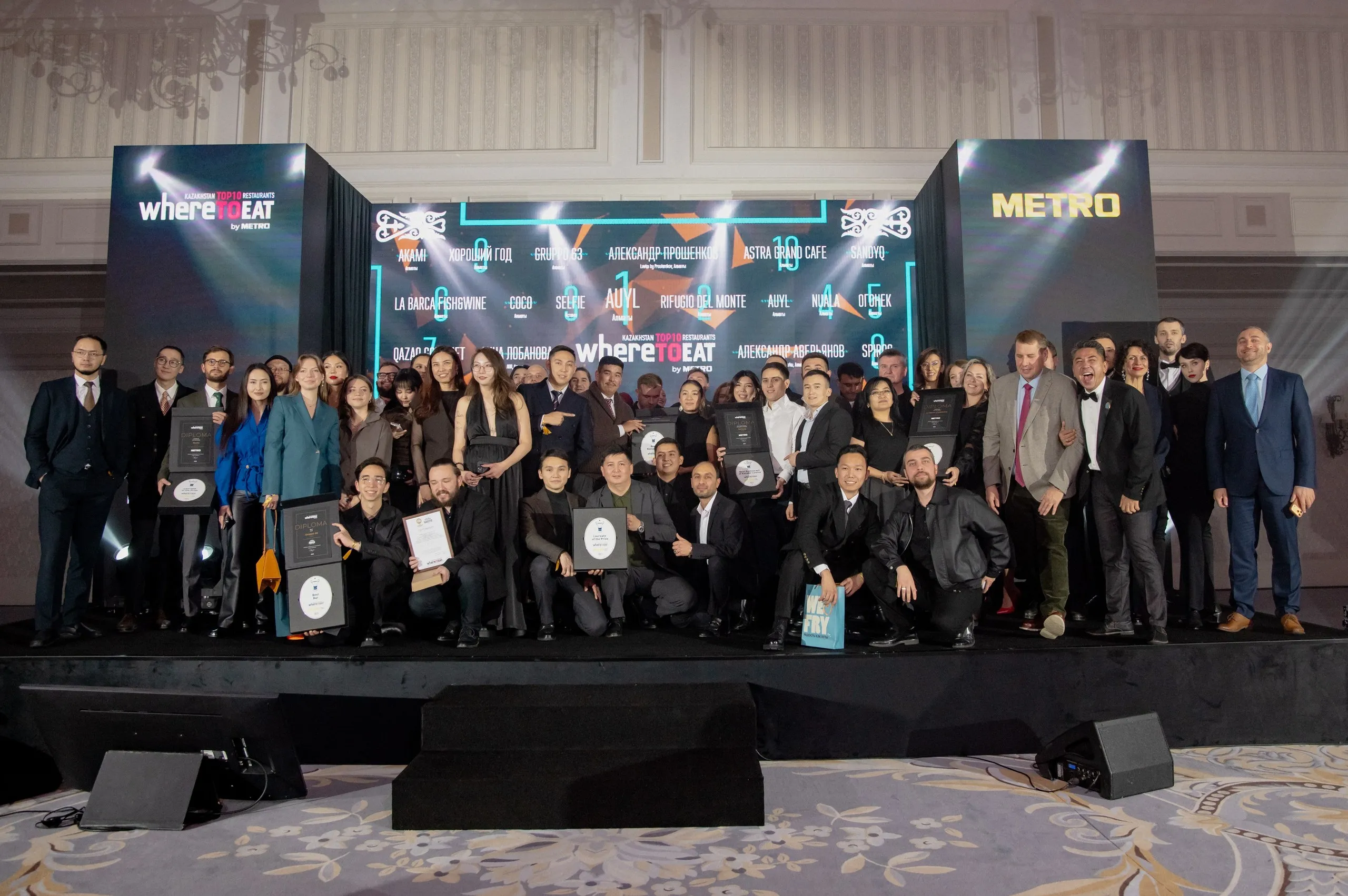 Итоги третьей церемонии Международной ресторанной премии WHERETOEAT KAZAKHSTAN 2025 Итоги третьей церемонии Международной ресторанной премии WHERETOEAT KAZAKHSTAN 2025