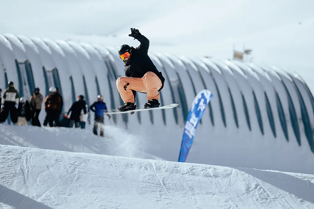 На Шымбулаке открылся новый сноу-парк