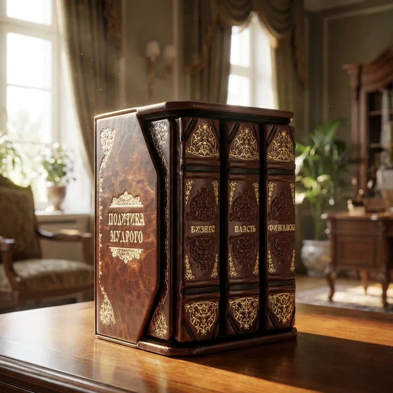 Подарочные книги "Политика мудрого: Бизнес. Власть. Финансы”