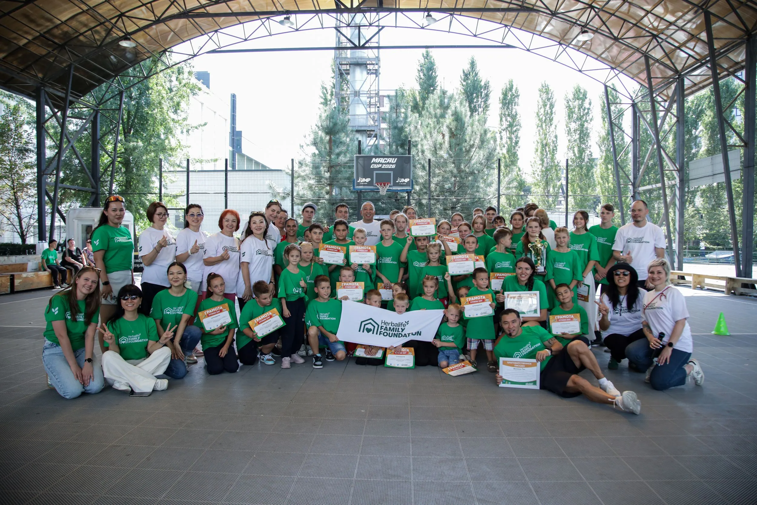 Спортивный праздник стал продолжением программы Casa Herbalife, в рамках которой в обоих центрах модернизировали кухни